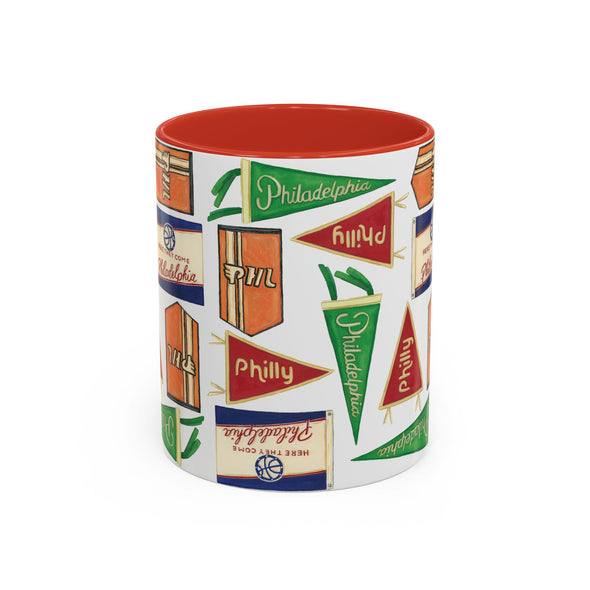 Philly Flags 11oz ceramic mug