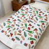 All the Philly Things Velveteen Plush Blanket