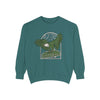 Hit 'em High Eagle Color version Unisex Garment-Dyed Sweatshirt