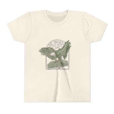 Hit 'em High Eagle Kids Short Sleeve Tee