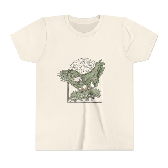 Hit 'em High Eagle Kids Short Sleeve Tee