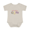 Baby Philadelphia Script Baseball Fan Baby Rabbit Skin Onesie