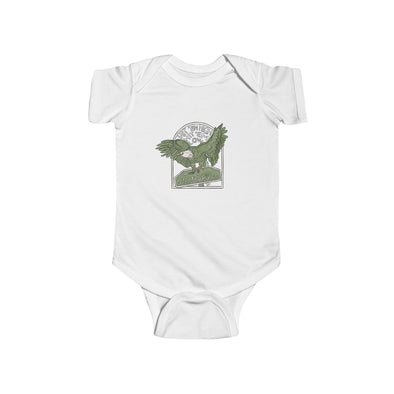 Hit 'em high Eagle Baby Jersey Onesie