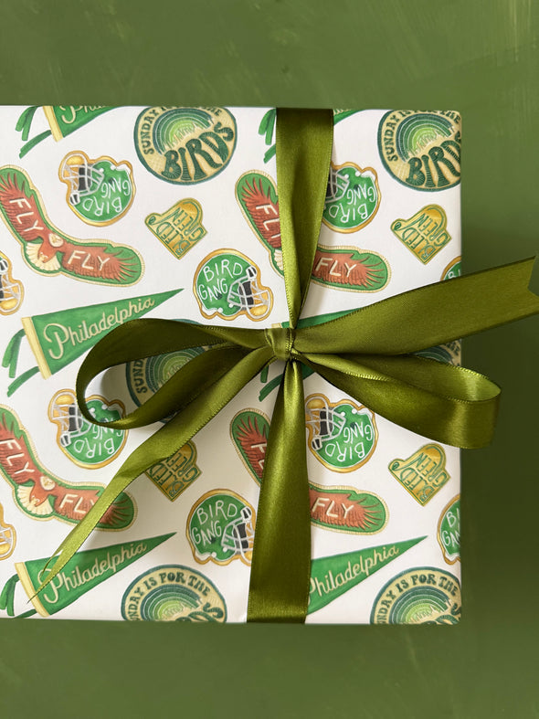 Philly Football  Fan Wrapping Paper Sheets