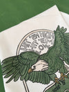 Hit 'em High Eagle Philly Football Flour Sack Towel