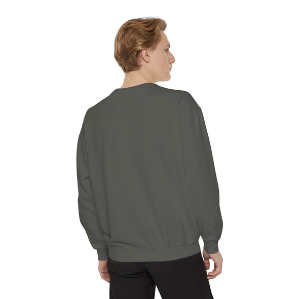 Hit 'em High Eagle Unisex Garment-Dyed Sweatshirt