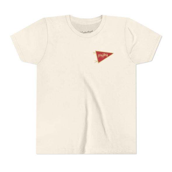 Kids Philly Baseball Fan Short Sleeve Tee
