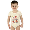 Baby Philadelphia Multi Baseball Fan Baby Rabbit Skins Onesie