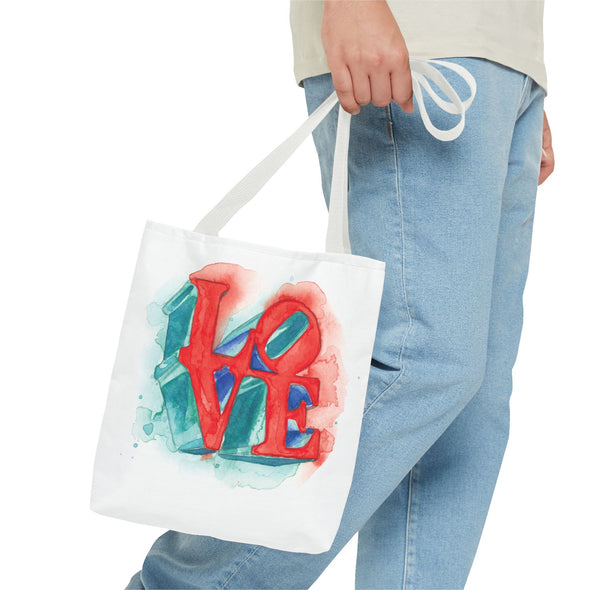 Philadelphia Love Park Tote Bag