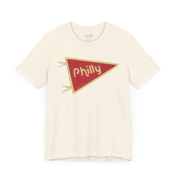 Philly Baseball Pennant Unisex Jersey Short Sleeve Tee