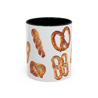 Mixed Pretzel 11oz ceramic mug