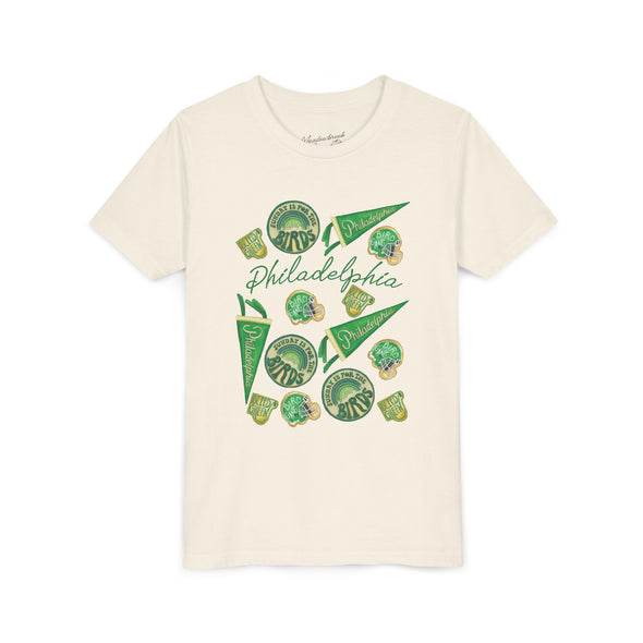 Kids Multi Football Fan Short Sleeve Tee