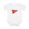 Baby Philadelphia Red Pennant Baby Rabbit Skins Onesie