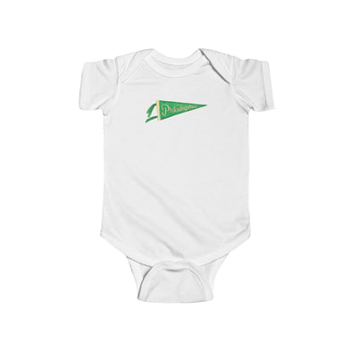 Baby Philadelphia Green Pennant Onesie