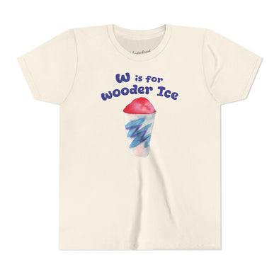Kids W is for Wooder Ice Short Sleeve Tee