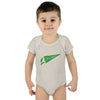 Baby Philadelphia Green Pennant Baby Rabbit Skins Onesie