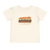 Toddler C is for Cheesesteak Scripted Short Sleeve Tee