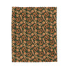Philly Mixed Pretzels Velveteen Plush Blanket