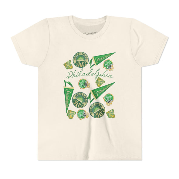Kids Multi Football Fan Short Sleeve Tee