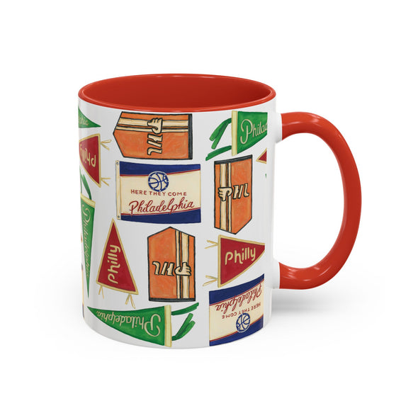 Philly Flags 11oz ceramic mug