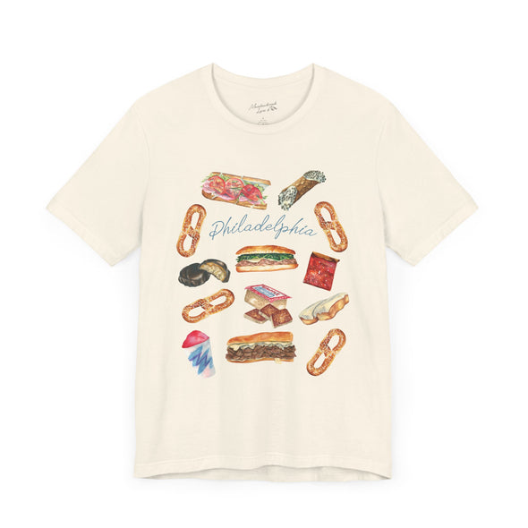 Philly Foods Unisex Jersey Short Sleeve Tee
