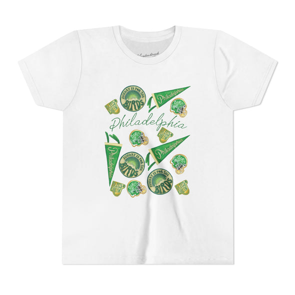 Kids Multi Football Fan Short Sleeve Tee