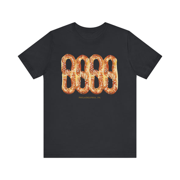 Philly Pretzel Unisex Jersey Short Sleeve Tee