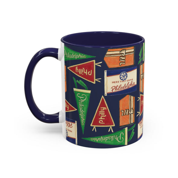 Philly Sport Flags Fan 11oz ceramic mug