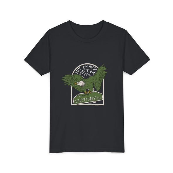 Hit 'em High Eagle Kids Short Sleeve Tee
