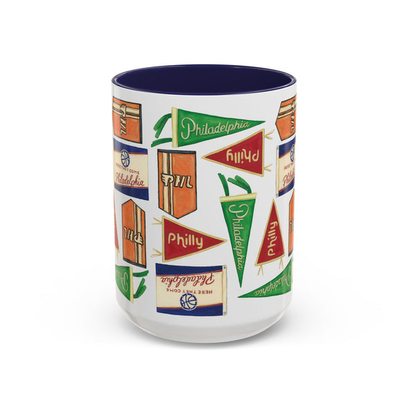 Philly Flags 11oz ceramic mug