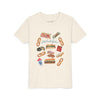 Kids Philly Foods Short Sleeve Tee