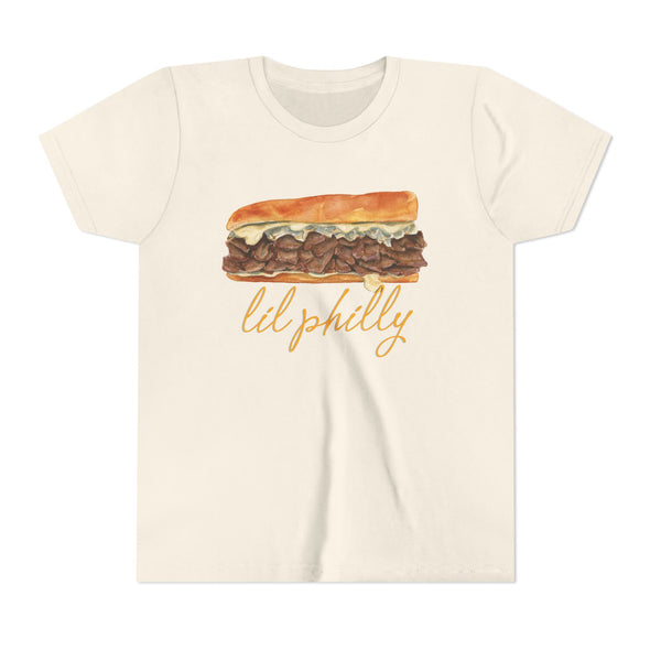 Kids Lil Philly Cheesesteak Short Sleeve Tee