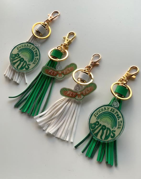 Philly Football Fan Key Chain & Bag Charm!