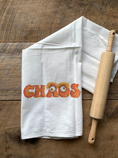 Furry Chaos Phillies Inspired Flour Sack Towel