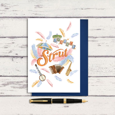 Philly Mummery Greeting Card