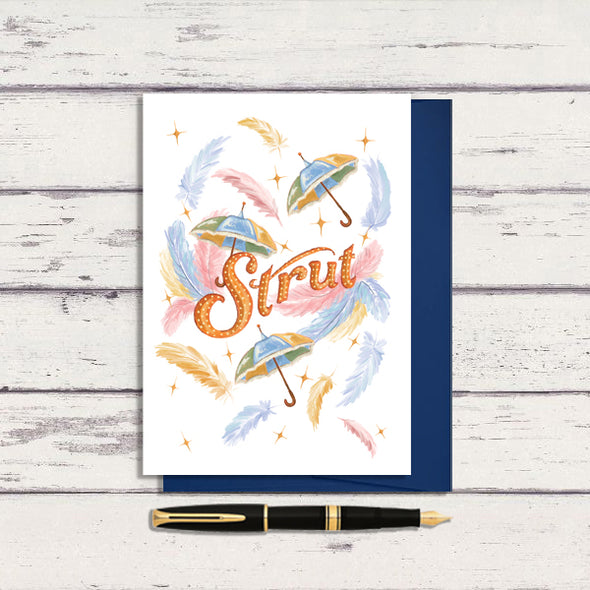 Philly Strut Greeting Card