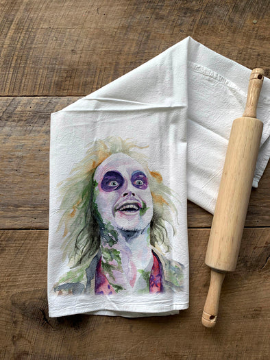 Beetlejuice Flour Sack Towel