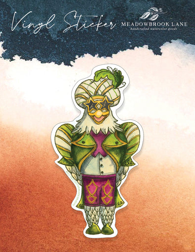 Strut the Parade Eagle Vinyl Sticker