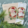 Merry Little Santa Flour Sack Towel