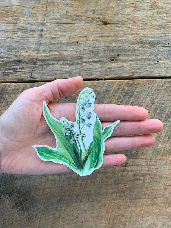 Lily of the Valley Vinyl Sticker