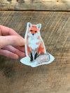 Fox Vinyl Sticker