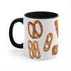 Mixed Pretzel 11oz ceramic mug