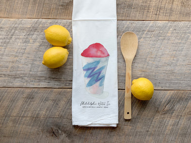Philly Water Ice ( "Wooder Ice" ) Flour Sack Towel