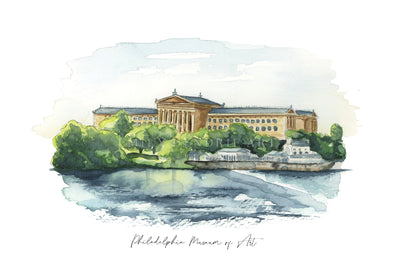 Philly's Philadelphia Museum of Art Art Print