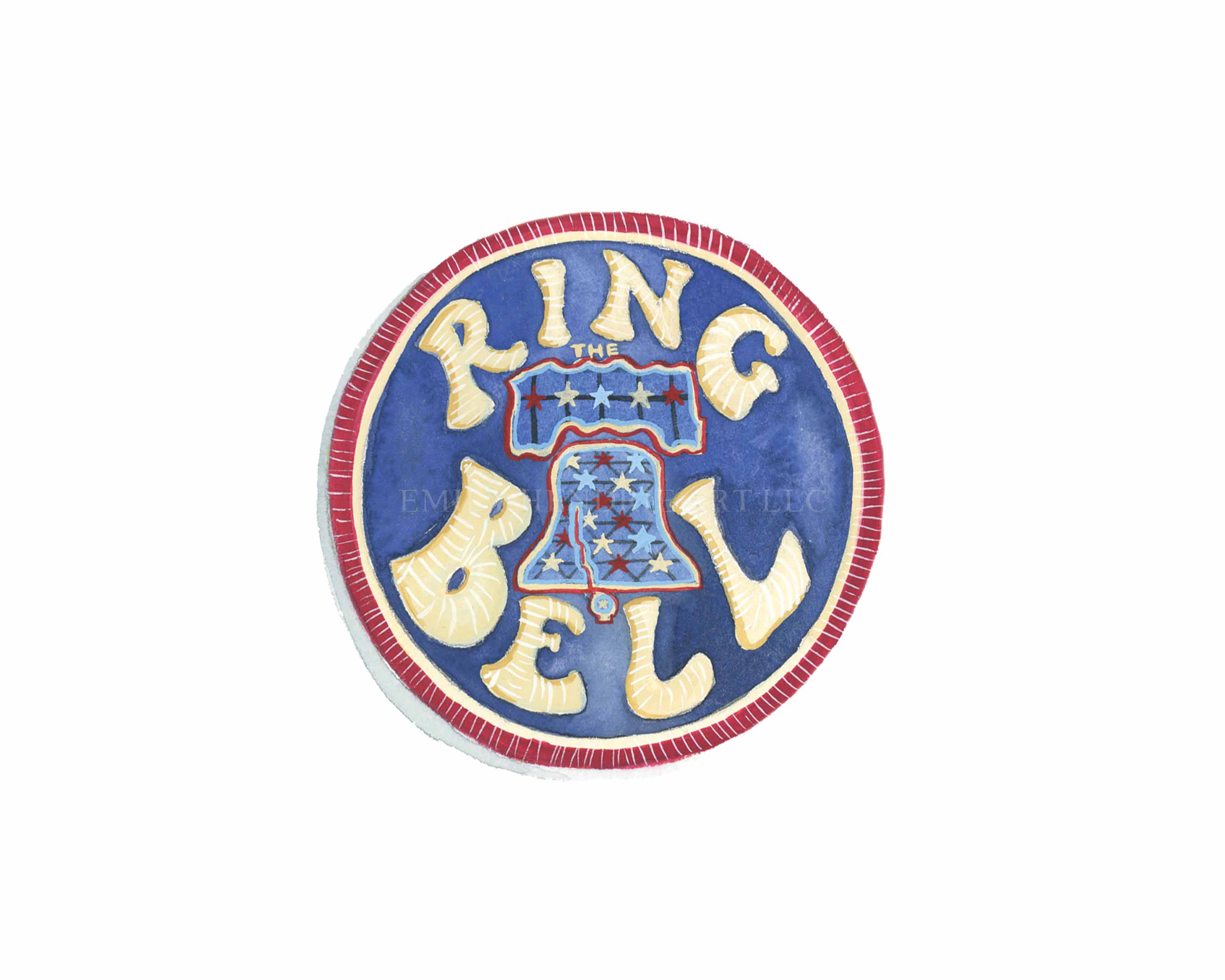Phillies Inspired Ring the Bell Print – Meadowbrook Lane