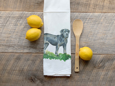 Ultimate Mastiff Dog Flour Sack Towel