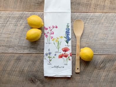 Wildflower Flour Sack Towel