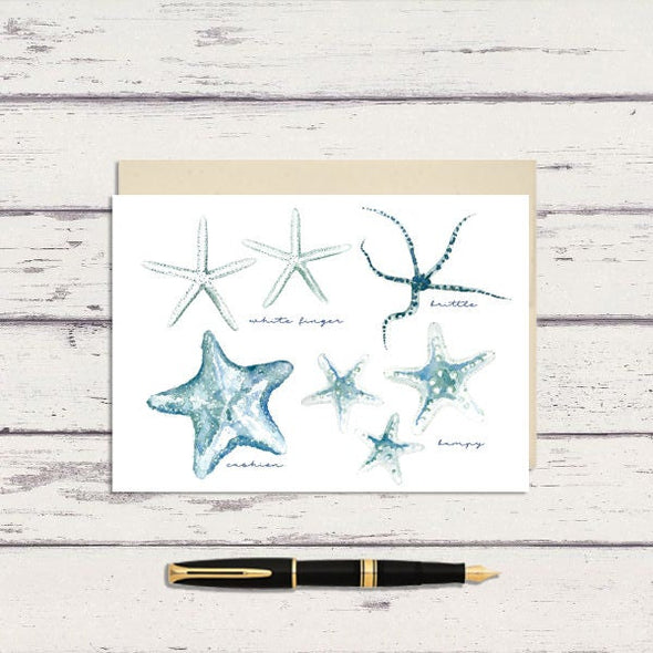 Starfish Series #1 Greeting Card