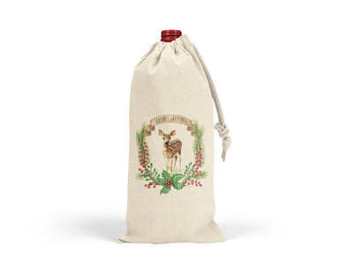 Christmas Deer Booze Bag