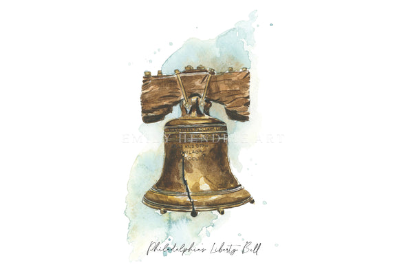 Philly's Liberty Bell Art Print